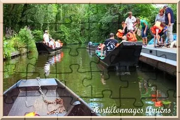 Les Hortillonnages d 'Amiens (80) jigsaw puzzle