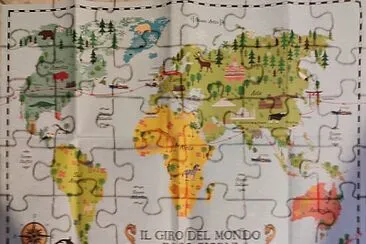 mappa del giro del mondo in 80 giorni