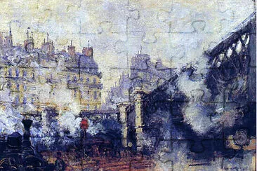 Monet le Pont de l 'Europe