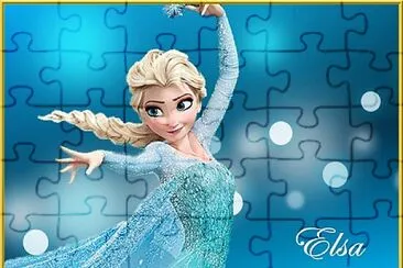 Princesse Elsa jigsaw puzzle