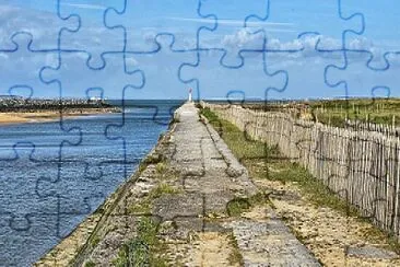 Mer jetée jigsaw puzzle