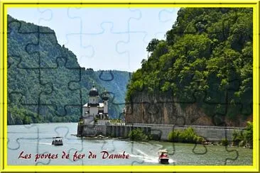 Les portes de fer du Danube jigsaw puzzle