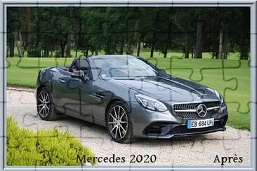 Mercedes années 2020 jigsaw puzzle