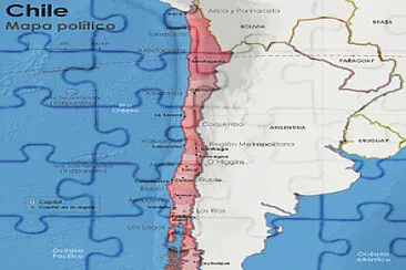 Mapa politico de Chile