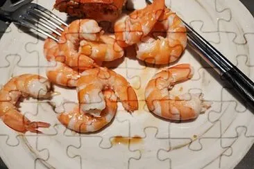 shrimp jigsaw puzzle