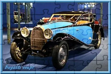 Bugatti Coupé jigsaw puzzle