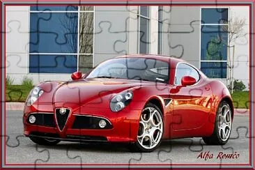 Alfa Roméo coupé jigsaw puzzle