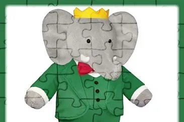 Babar en costume jigsaw puzzle