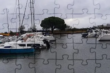 Port Le Teich jigsaw puzzle