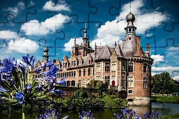 435- Castillo en Bélgica Oo jigsaw puzzle