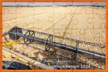 Moisson en Beauce 2024 jigsaw puzzle