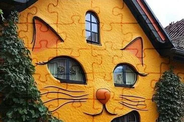 Casa-gato jigsaw puzzle