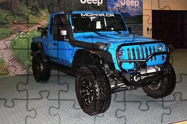 Jeep Wrangler Pickup called JK8 jigsaw puzzle