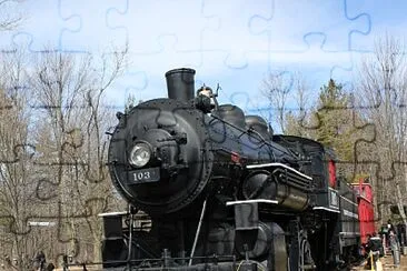 Locomotive jigsaw puzzle