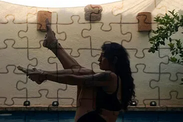 Yoga jigsaw puzzle