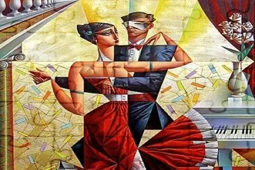 The seductive cubism of the artist Georgy Kurasov