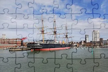 HMS Warrior, Portsmouth jigsaw puzzle