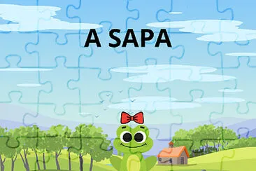 פאזל של A SAPA COM LAÇO