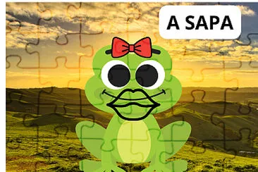 A Sapa na mata jigsaw puzzle