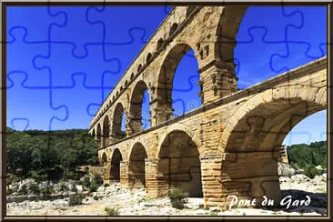 Pont du Gard jigsaw puzzle