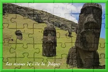 Moaï - Statues de l 'Île de Paques jigsaw puzzle