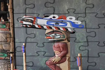 Totem pole-1 jigsaw puzzle