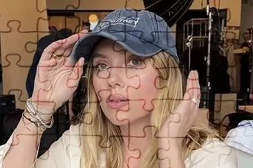 Scarlett Johansson jigsaw puzzle