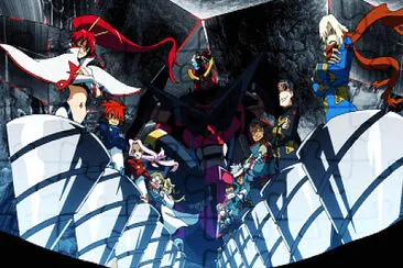 Gurren Lagann team anime jigsaw puzzle