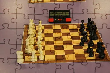 Chess jigsaw puzzle