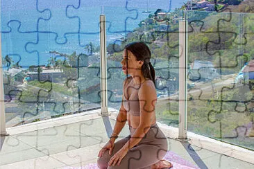 Yoga jigsaw puzzle