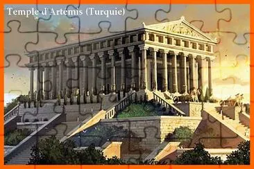 Temple d 'Artémis (Turquie) jigsaw puzzle