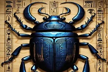 Ancient Egyptian Scareb Beetle