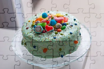 a jigsaw puzzle