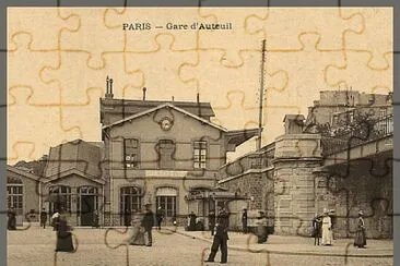 Gare d 'Auteuil, Paris jigsaw puzzle