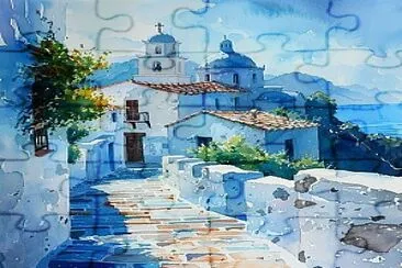 caminho jigsaw puzzle