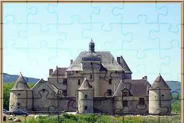 Château du Théret : 23000 La Saunière jigsaw puzzle