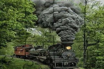 OLD TRAIN jigsaw puzzle