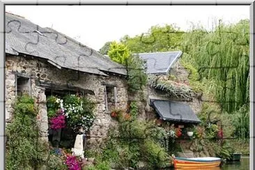 Ancien lavoir breton jigsaw puzzle