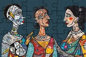 las mujere de Pablo Picaso jigsaw puzzle