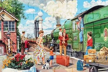 The Train Driver jigsaw puzzle