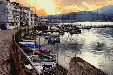 Port de la Selva-Girona jigsaw puzzle