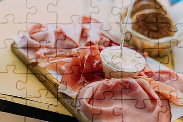 a jigsaw puzzle