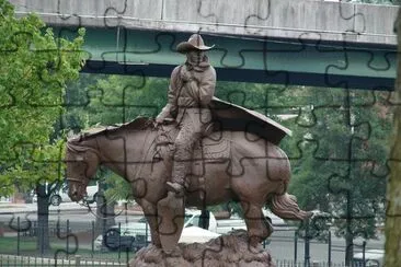 Statue in Georgia