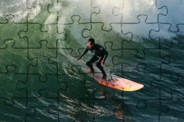 Longboard Surfer jigsaw puzzle