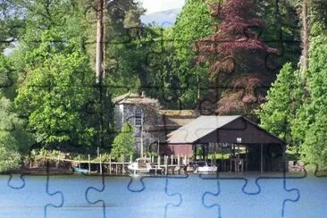 Boathouse jigsaw puzzle