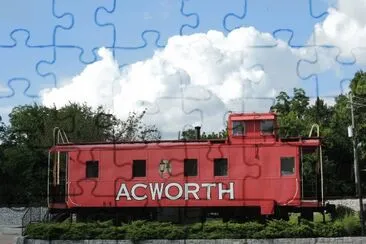 Caboose in Acworth Georgia