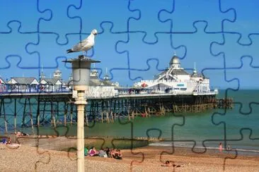 Eastbourne Pier and Gull