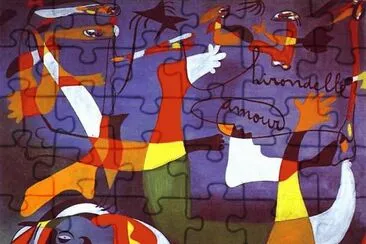 Joan Miro jigsaw puzzle