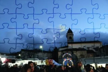 blu jigsaw puzzle