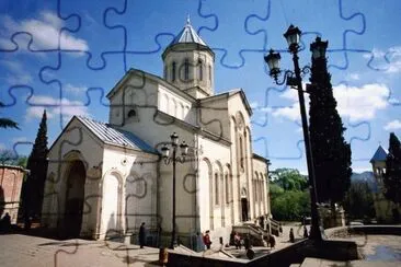 chiesa kashveti jigsaw puzzle